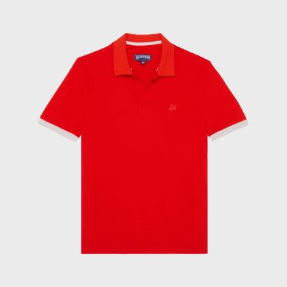 Vilebrequin - Solid Polohemd Aus Baumwolle Für Herren - Polohemd - Palatin - Rosa - Größe XL Vilebrequin - Solid Polohemd Aus Baumwolle Für Herren - Polohemd - Palatin - Rosa - Größe XL