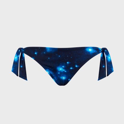 Vilebrequin - Pégase Bikinihose Zum Seitlichen Binden Für Damen - Bademode - Flamme - Blau - Größe S Vilebrequin - Pégase Bikinihose Zum Seitlichen Binden Für Damen - Bademode - Flamme - Blau - Größe S