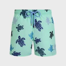 Vilebrequin - Herren-badeshorts Ronde Des Tortues Bestickt – Limitierte Auflage - Bademode - Mistral - Grün - Größe XXL Vilebrequin - Herren-badeshorts Ronde Des Tortues Bestickt – Limitierte Auflage - Bademode - Mistral - Grün - Größe XXL