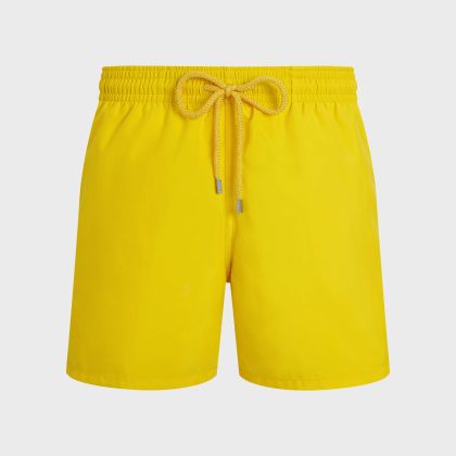 Vilebrequin - Solid Badeshorts Für Herren - Bademode - Moorea - Gelb - Größe XL Vilebrequin - Solid Badeshorts Für Herren - Bademode - Moorea - Gelb - Größe XL