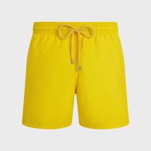 Vilebrequin - Solid Badeshorts Für Herren - Bademode - Moorea - Gelb - Größe M Vilebrequin - Solid Badeshorts Für Herren - Bademode - Moorea - Gelb - Größe M