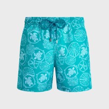 Vilebrequin - Oursins Bicolores Badeshorts Für Herren - Bademode - Moorea - Grün - Größe XS Vilebrequin - Oursins Bicolores Badeshorts Für Herren - Bademode - Moorea - Grün - Größe XS
