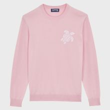 Vilebrequin - Turtle Pullover Aus Baumwolle Für Herren - Pullover - Rayol - Rosa - Größe XXXL Vilebrequin - Turtle Pullover Aus Baumwolle Für Herren - Pullover - Rayol - Rosa - Größe XXXL
