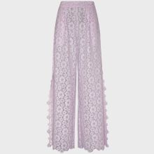 Vilebrequin - Damenhose Aus Blumenspitze - Hose - Prune - Rosa - Größe M Vilebrequin - Damenhose Aus Blumenspitze - Hose - Prune - Rosa - Größe M