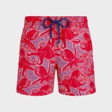 Vilebrequin - Hypnoctopus Badeshorts Für Herren - Bademode - Moorea - Rot - Größe L Vilebrequin - Hypnoctopus Badeshorts Für Herren - Bademode - Moorea - Rot - Größe L