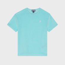 Vilebrequin - Besticktes Turtle Frottee-t-shirt Für Kinder - T-shirt - Georges - Blau - Größe 10 Vilebrequin - Besticktes Turtle Frottee-t-shirt Für Kinder - T-shirt - Georges - Blau - Größe 10