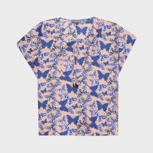 Vilebrequin - Disco Butterfly Bluse Aus Seide Für Damen - Hemd - Fritz - Rosa - Größe S Vilebrequin - Disco Butterfly Bluse Aus Seide Für Damen - Hemd - Fritz - Rosa - Größe S