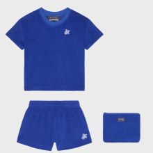 Vilebrequin - Frottee-set Mit Gestickter Schildkröte Für Babys - Baby Set - Baao - Blau - Größe 12M Vilebrequin - Frottee-set Mit Gestickter Schildkröte Für Babys - Baby Set - Baao - Blau - Größe 12M