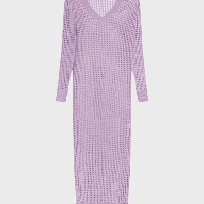 Vilebrequin - Solid Häkel-t-shirt-kleid Für Damen - Kleid - Lysia - Violett - Größe XS Vilebrequin - Solid Häkel-t-shirt-kleid Für Damen - Kleid - Lysia - Violett - Größe XS