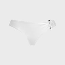 Vilebrequin - Mittelhohe Shiny Solid Stretch-bikinihose Für Damen - Bademode - Loon - Weiss - Größe S Vilebrequin - Mittelhohe Shiny Solid Stretch-bikinihose Für Damen - Bademode - Loon - Weiss - Größe S