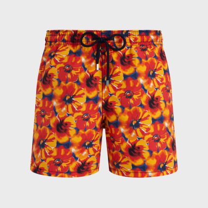 Vilebrequin - Poppies Badeshorts Für Herren - Bademode - Moorea - Blau - Größe XXL Vilebrequin - Poppies Badeshorts Für Herren - Bademode - Moorea - Blau - Größe XXL