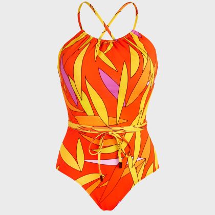 Vilebrequin - Rückenfreier Madrague Badeanzug Für Damen - Bademode - Hydra - Orange - Größe S Vilebrequin - Rückenfreier Madrague Badeanzug Für Damen - Bademode - Hydra - Orange - Größe S