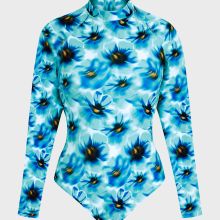 Vilebrequin - Einteiliger Poppies Rashguard Mit Uv-schutz Für Damen - Rashguard - Lexane - Blau - Größe M Vilebrequin - Einteiliger Poppies Rashguard Mit Uv-schutz Für Damen - Rashguard - Lexane - Blau - Größe M