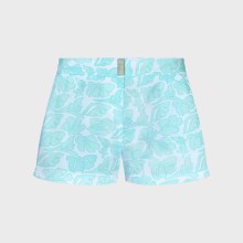 Vilebrequin - Seashells Badeshorts Mit Flachem Bund Für Damen - Shorty - Ferise - Weiss - Größe S Vilebrequin - Seashells Badeshorts Mit Flachem Bund Für Damen - Shorty - Ferise - Weiss - Größe S