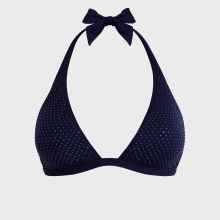 Vilebrequin - Neckholder-bikinioberteil Mit Strass Für Damen - Bademode - Flecha - Blau - Größe XS Vilebrequin - Neckholder-bikinioberteil Mit Strass Für Damen - Bademode - Flecha - Blau - Größe XS