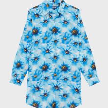 Vilebrequin - Poppies Hemdkleid Aus Baumwollvoile Für Damen - Kleid Im Hemd-stil - Fragance - Blau - Größe S Vilebrequin - Poppies Hemdkleid Aus Baumwollvoile Für Damen - Kleid Im Hemd-stil - Fragance - Blau - Größe S