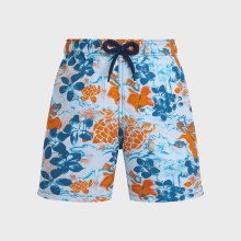 Vilebrequin - Jungle Turtles Badeshorts Für Jungen - Bademode - Jim - Blau - Größe 6 Vilebrequin - Jungle Turtles Badeshorts Für Jungen - Bademode - Jim - Blau - Größe 6