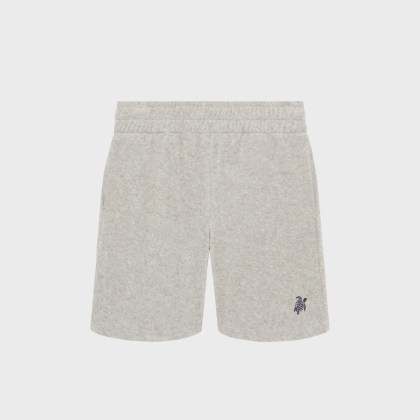 Vilebrequin - Frottee-bermudashorts Mit Aufgestickter Schildkröte Für Jungen - Bermuda - Goh - Grau - Größe 10 Vilebrequin - Frottee-bermudashorts Mit Aufgestickter Schildkröte Für Jungen - Bermuda - Goh - Grau - Größe 10