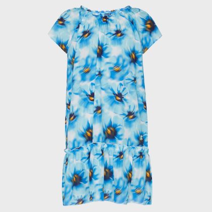 Vilebrequin - Poppies Baumwoll- Und Seidenkleid Für Mädchen - Kleid - Gizelle - Blau - Größe 6 Vilebrequin - Poppies Baumwoll- Und Seidenkleid Für Mädchen - Kleid - Gizelle - Blau - Größe 6