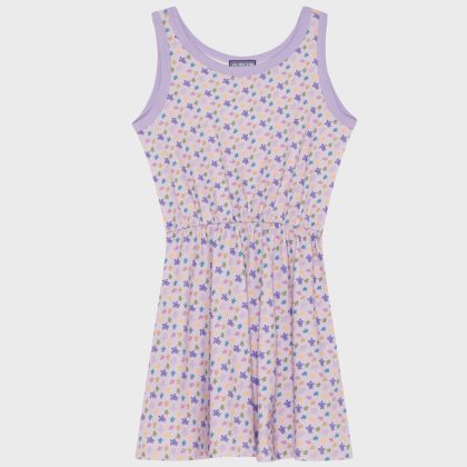 Vilebrequin - Micro Ronde Des Tortues Trägerkleid Aus Bio-baumwolle Für Mädchen - Kleid - Gaga - Violett - Größe 14 Vilebrequin - Micro Ronde Des Tortues Trägerkleid Aus Bio-baumwolle Für Mädchen - Kleid - Gaga - Violett - Größe 14