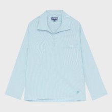 Vilebrequin - Figurbetontes Micro Rayures Cabanhemd Aus Wolle Für Herren - Hemd - Comores - Blau - Größe S Vilebrequin - Figurbetontes Micro Rayures Cabanhemd Aus Wolle Für Herren - Hemd - Comores - Blau - Größe S