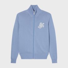 Vilebrequin - Turtle Pullover Mit Reißverschluss Aus Baumwolle Und Kaschmir Für Herren - Pullover - Petrus - Blau - Größe M Vilebrequin - Turtle Pullover Mit Reißverschluss Aus Baumwolle Und Kaschmir Für Herren - Pullover - Petrus - Blau - Größe M