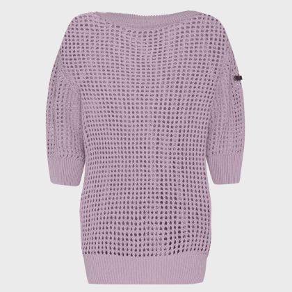 Vilebrequin - Solid Häkelpullover Für Damen - Pullover - Linh - Violett - Größe XS Vilebrequin - Solid Häkelpullover Für Damen - Pullover - Linh - Violett - Größe XS