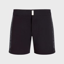 Vilebrequin - Herren-badeshorts Mit Flachem Bund Tailoring - Bademode - Midnight - Schwarz - Größe XL Vilebrequin - Herren-badeshorts Mit Flachem Bund Tailoring - Bademode - Midnight - Schwarz - Größe XL