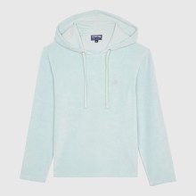 Vilebrequin - Langärmeliges Frottee-t-shirt Mit Kapuze Für Herren - T-shirt - Therapy - Blau - Größe L Vilebrequin - Langärmeliges Frottee-t-shirt Mit Kapuze Für Herren - T-shirt - Therapy - Blau - Größe L