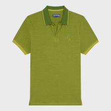 Vilebrequin - Solid Polohemd Aus Baumwolle Mit Changierendem Effekt Für Herren - Polohemd - Palatin - Grün - Größe XXXL Vilebrequin - Solid Polohemd Aus Baumwolle Mit Changierendem Effekt Für Herren - Polohemd - Palatin - Grün - Größe XXXL