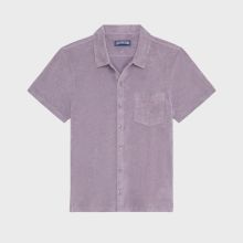 Vilebrequin - Solid Bowling-hemd Aus Frottee Für Herren - Hemd - Charli - Violett - Größe XXXL Vilebrequin - Solid Bowling-hemd Aus Frottee Für Herren - Hemd - Charli - Violett - Größe XXXL