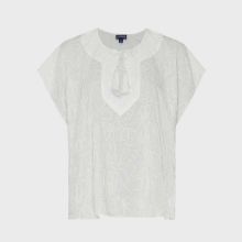 Vilebrequin - Seashells Hemd Aus Viskose Für Damen - Hemd - Fritz - Weiss - Größe S Vilebrequin - Seashells Hemd Aus Viskose Für Damen - Hemd - Fritz - Weiss - Größe S