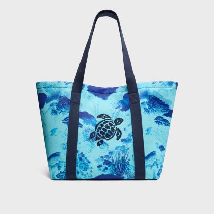Vilebrequin - Coral Reef Strandtasche Aus Neopren - Strandtasche - Bagsib - Blau - Größe OSFA Vilebrequin - Coral Reef Strandtasche Aus Neopren - Strandtasche - Bagsib - Blau - Größe OSFA