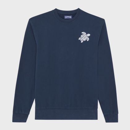 Vilebrequin - Baumwoll-sweatshirt Mit Rundhalsausschnitt Und Aufgestickter Vilebrequin - Baumwoll-sweatshirt Mit Rundhalsausschnitt Und Aufgestickter