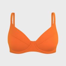 Vilebrequin - Solid Bikinioberteil Mit Bügel Für Damen - Bademode - Leona - Orange - Größe S Vilebrequin - Solid Bikinioberteil Mit Bügel Für Damen - Bademode - Leona - Orange - Größe S