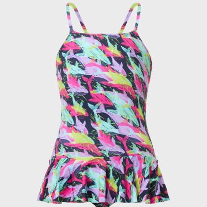 Vilebrequin - Whales Offset Badeanzug Für Mädchen - Bademode - Grilly - Blau - Größe 2 Vilebrequin - Whales Offset Badeanzug Für Mädchen - Bademode - Grilly - Blau - Größe 2