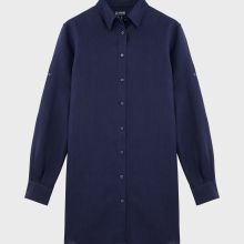 Vilebrequin - Solid Hemdkleid Aus Leinen Für Damen - Kleid Im Hemd-stil - Fragance - Blau - Größe XS Vilebrequin - Solid Hemdkleid Aus Leinen Für Damen - Kleid Im Hemd-stil - Fragance - Blau - Größe XS