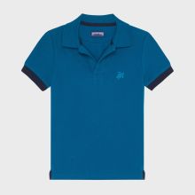 Vilebrequin - Solid Polohemd Aus Bio-baumwolle Für Jungen - Polohemd - Pantin - Blau - Größe 14 Vilebrequin - Solid Polohemd Aus Bio-baumwolle Für Jungen - Polohemd - Pantin - Blau - Größe 14