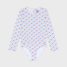 Vilebrequin - Micro Ronde Des Tortues Rashguard-badeanzug Mit Reißverschluss Für Mädchen - Rashguard - Galaxy - Weiss - Größe 8 Vilebrequin - Micro Ronde Des Tortues Rashguard-badeanzug Mit Reißverschluss Für Mädchen - Rashguard - Galaxy - Weiss - Größe 8