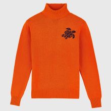 Vilebrequin - Turtle Rollkragenpullover Aus Baumwolle Und Kaschmir Für Herren - Pullover - Flegere - Marone - Größe XL Vilebrequin - Turtle Rollkragenpullover Aus Baumwolle Und Kaschmir Für Herren - Pullover - Flegere - Marone - Größe XL