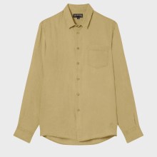 Vilebrequin - Natural Colors Leinenhemd Für Herren - Hemd - Caroubis - Marone - Größe XXL Vilebrequin - Natural Colors Leinenhemd Für Herren - Hemd - Caroubis - Marone - Größe XXL