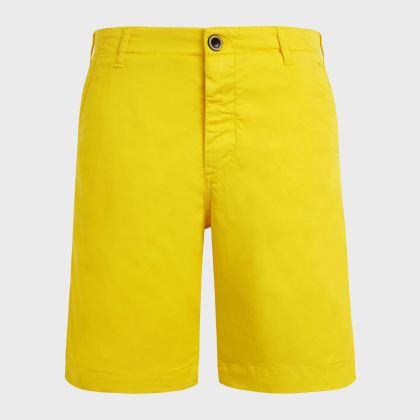 Vilebrequin - Solid Bermudashorts Aus Tencel-baumwolle Für Herren - Bermuda - Ponche - Gelb - Größe 36 Vilebrequin - Solid Bermudashorts Aus Tencel-baumwolle Für Herren - Bermuda - Ponche - Gelb - Größe 36