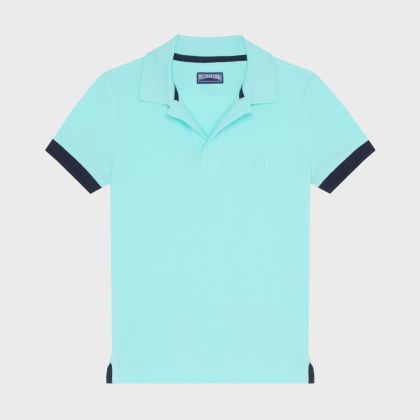 Vilebrequin - Solid Polohemd Aus Bio-baumwolle Für Jungen - Polohemd - Pantin - Blau - Größe 10 Vilebrequin - Solid Polohemd Aus Bio-baumwolle Für Jungen - Polohemd - Pantin - Blau - Größe 10