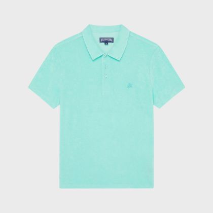 Vilebrequin - Solid Frottee-polohemd Für Herren - Polohemd - Phoenix - Grün - Größe S Vilebrequin - Solid Frottee-polohemd Für Herren - Polohemd - Phoenix - Grün - Größe S