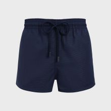 Vilebrequin - Micro Carreaux – Vilebrequin X The Woolmark Company Badeshorts Für Herren Aus Wolle - Bademode - Milton - Blau - Größe XL Vilebrequin - Micro Carreaux – Vilebrequin X The Woolmark Company Badeshorts Für Herren Aus Wolle - Bademode - Milton - Blau - Größe XL