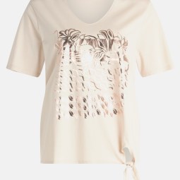 Basic Shirt mit Schleifenknoten Basic Shirt mit Schleifenknoten