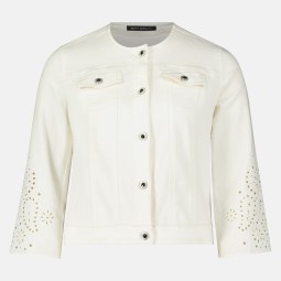 Jeansjacke mit 3/4 Arm Jeansjacke mit 3/4 Arm