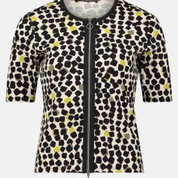 Shirtjacke mit Rippenstruktur Shirtjacke mit Rippenstruktur