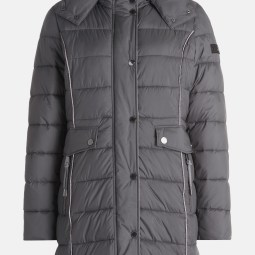 Steppjacke mit abnehmbarer Kapuze Steppjacke mit abnehmbarer Kapuze