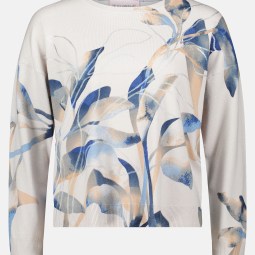 Strickpullover mit Print Strickpullover mit Print
